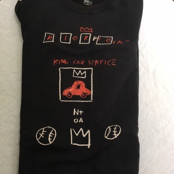 SPRZ NY Jean Michel-Basquiat Sweatshirt - Picture 5 of 8